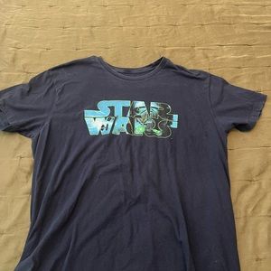 Navy Star Wars shirt